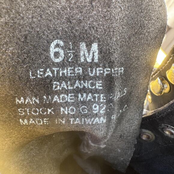 Vintage Georgia G920 Heritage Logger Lace-Up Leather Work Boots Size 6.5 - Picture 10 of 11